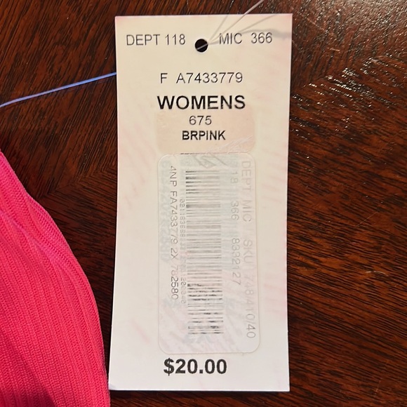 Brand new with tags Allison Daley woman’s 2x top - Picture 3 of 4